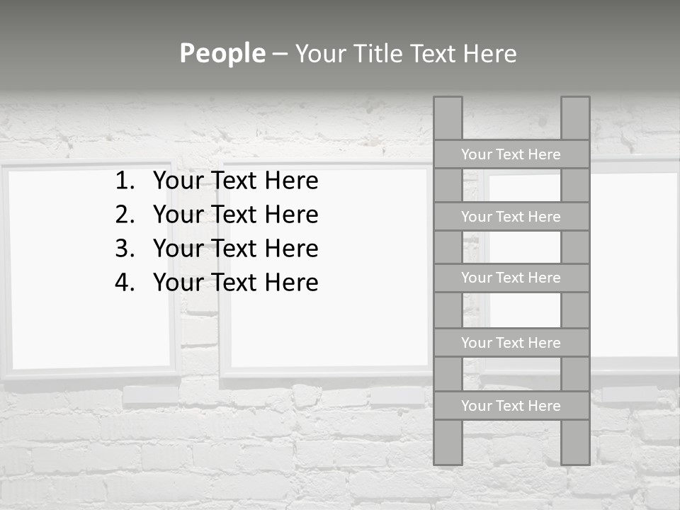 Wall Old Gallerie PowerPoint Template