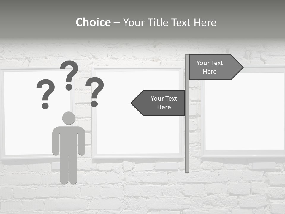 Wall Old Gallerie PowerPoint Template