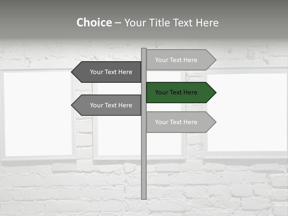Wall Old Gallerie PowerPoint Template