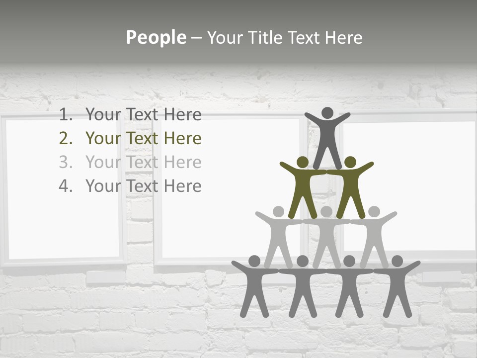 Wall Old Gallerie PowerPoint Template