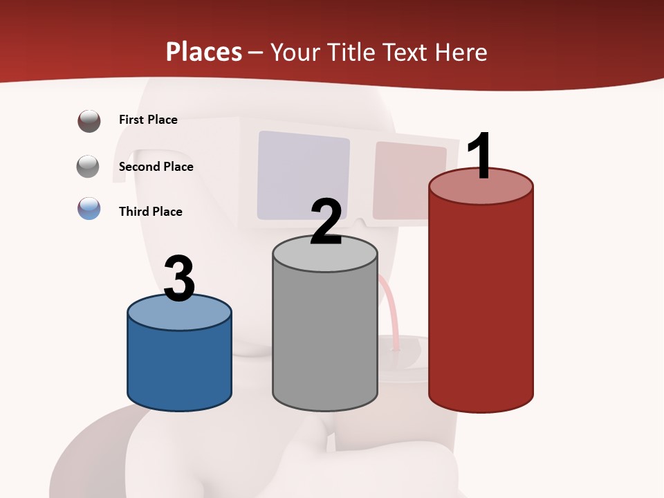 Film Futuristic Guy PowerPoint Template