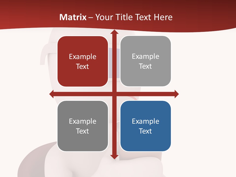 Film Futuristic Guy PowerPoint Template