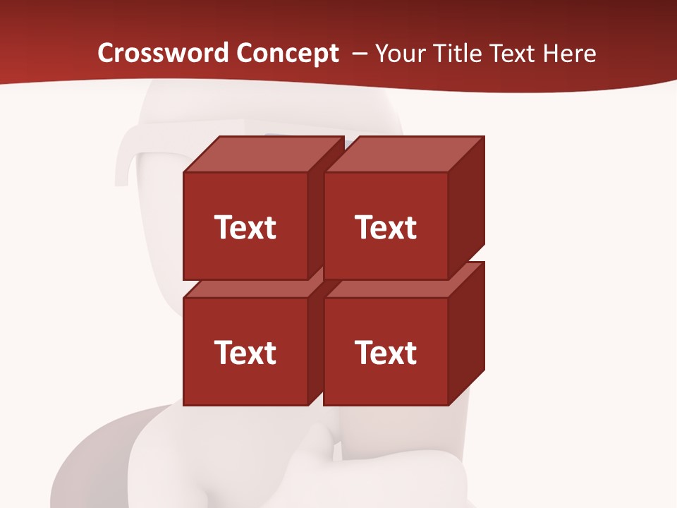 Film Futuristic Guy PowerPoint Template