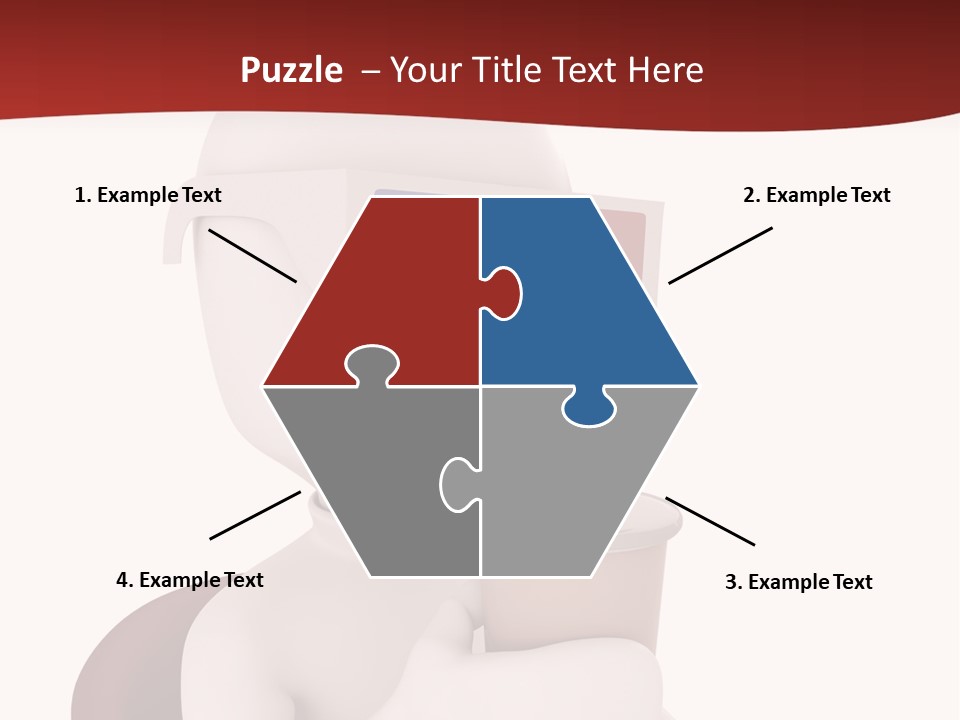 Film Futuristic Guy PowerPoint Template