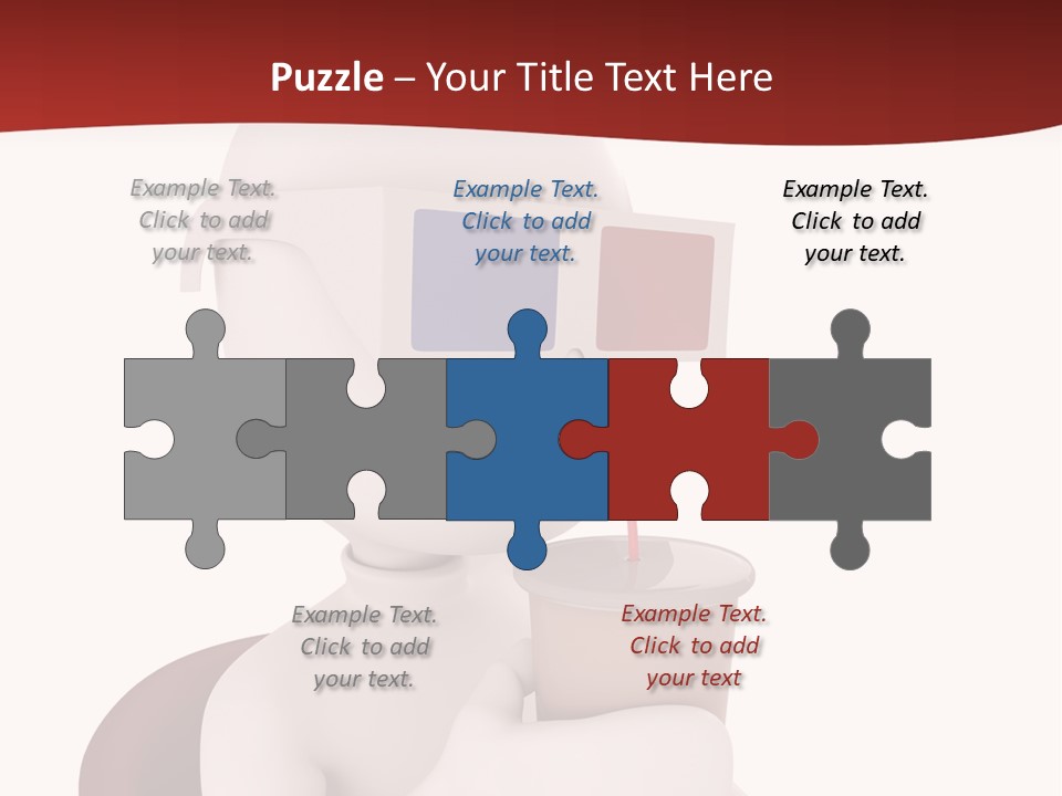 Film Futuristic Guy PowerPoint Template