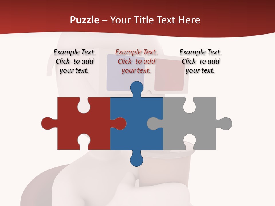 Film Futuristic Guy PowerPoint Template