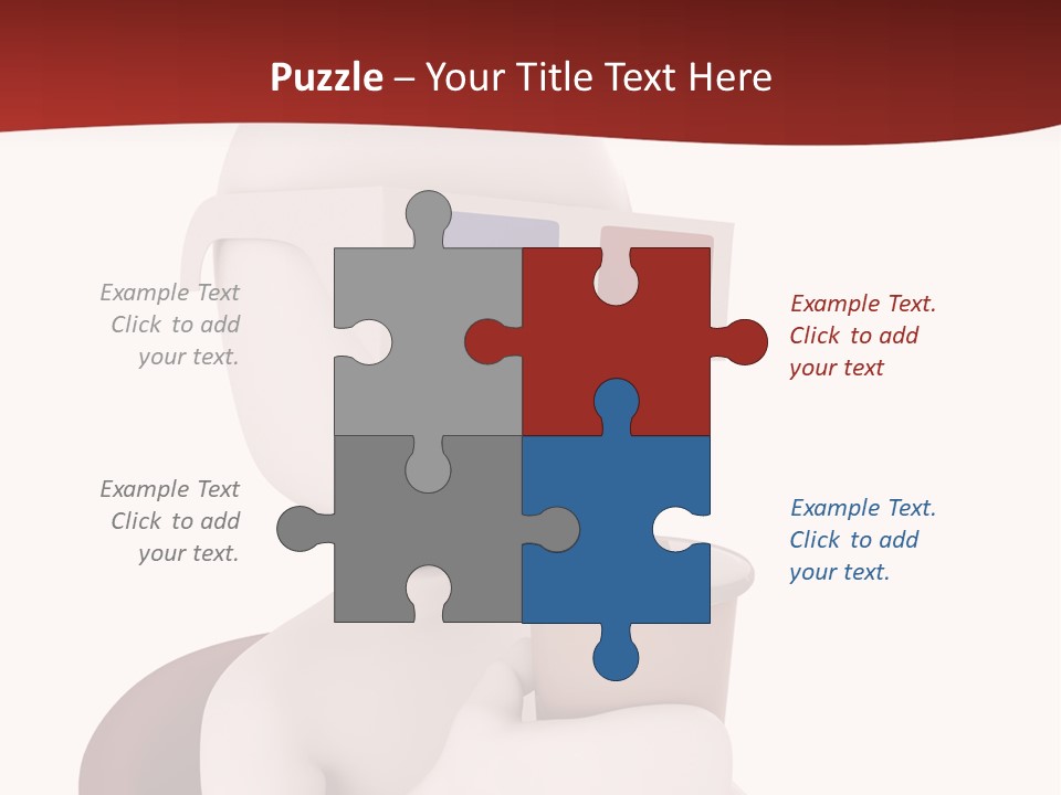 Film Futuristic Guy PowerPoint Template