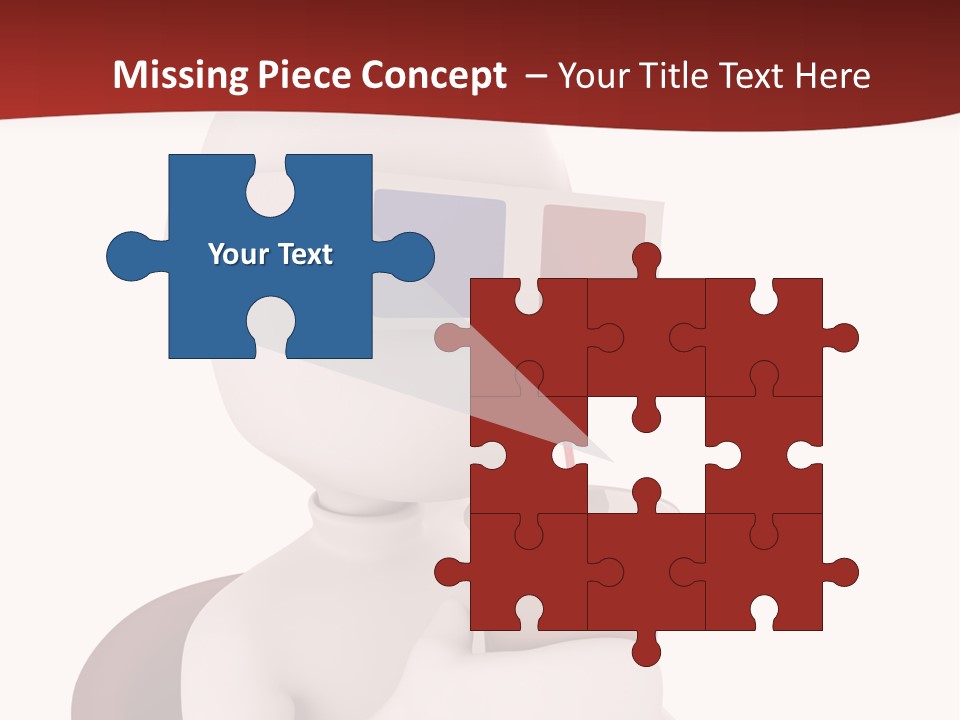 Film Futuristic Guy PowerPoint Template