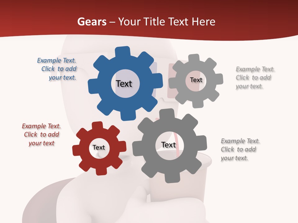 Film Futuristic Guy PowerPoint Template