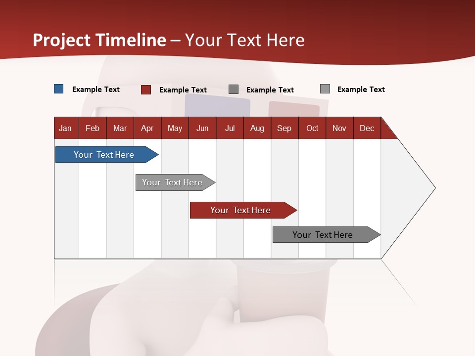 Film Futuristic Guy PowerPoint Template