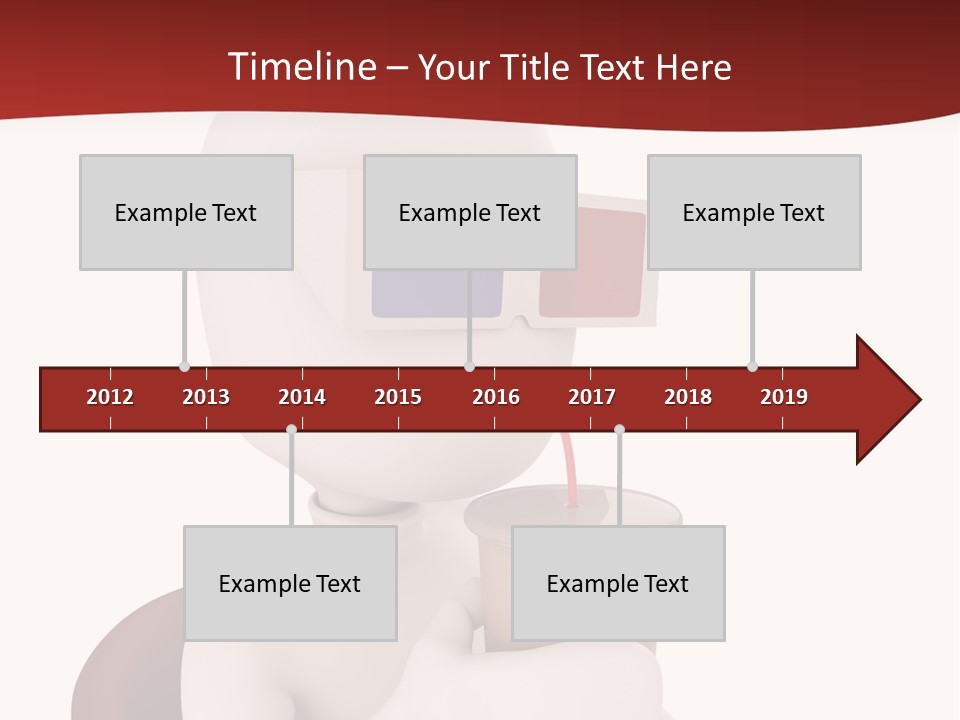 Film Futuristic Guy PowerPoint Template