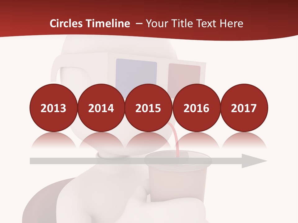 Film Futuristic Guy PowerPoint Template