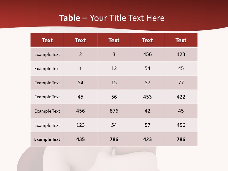 Film Futuristic Guy PowerPoint Template