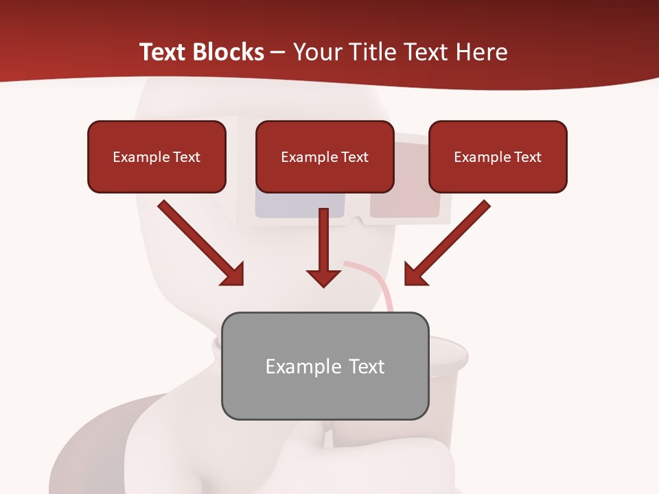 Film Futuristic Guy PowerPoint Template