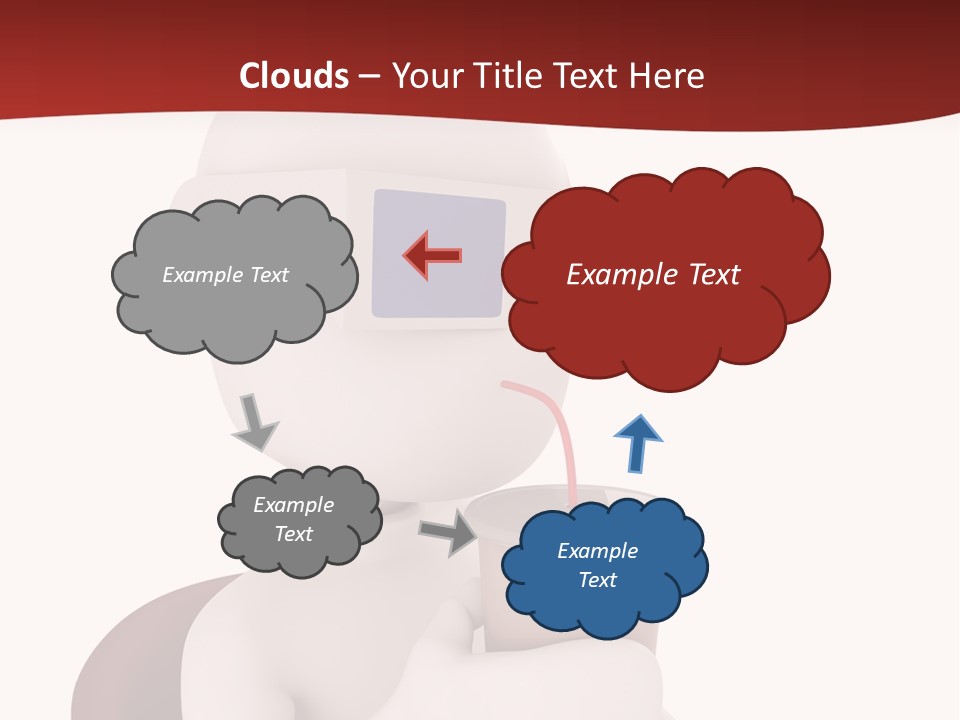 Film Futuristic Guy PowerPoint Template