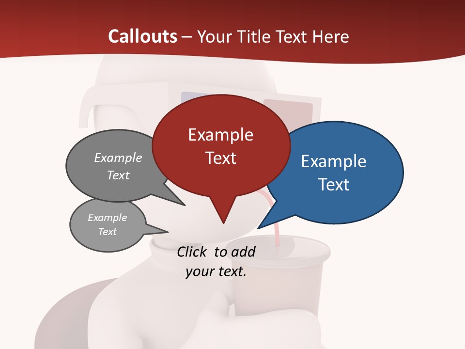 Film Futuristic Guy PowerPoint Template