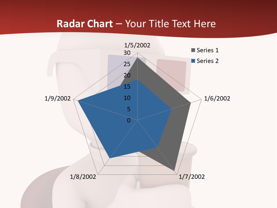 Film Futuristic Guy PowerPoint Template