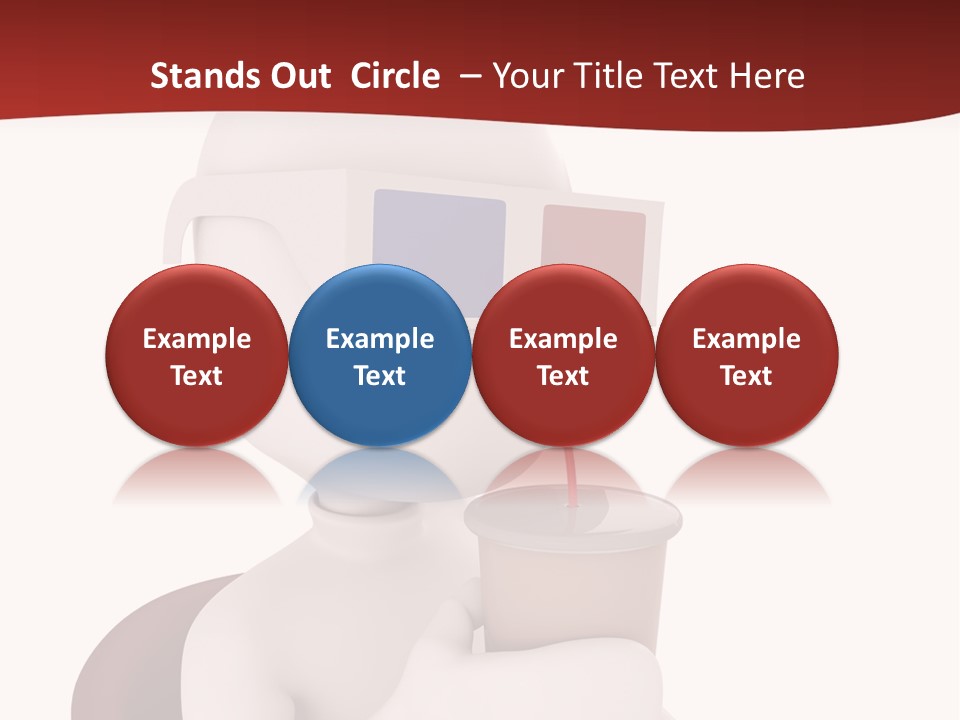 Film Futuristic Guy PowerPoint Template