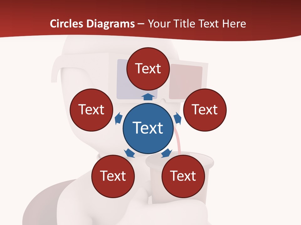 Film Futuristic Guy PowerPoint Template