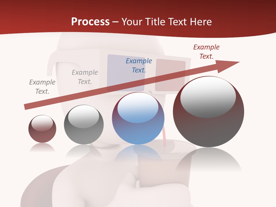 Film Futuristic Guy PowerPoint Template