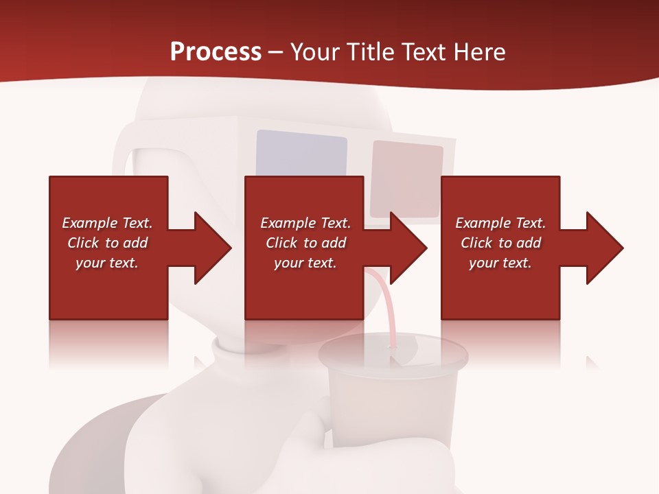 Film Futuristic Guy PowerPoint Template