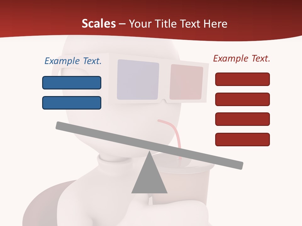 Film Futuristic Guy PowerPoint Template