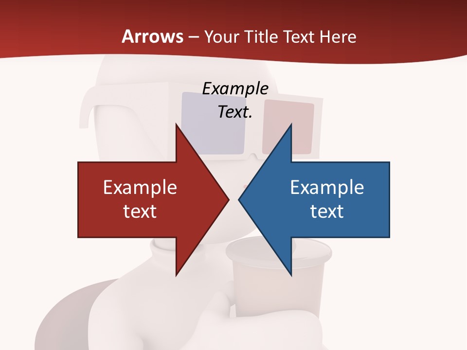 Film Futuristic Guy PowerPoint Template