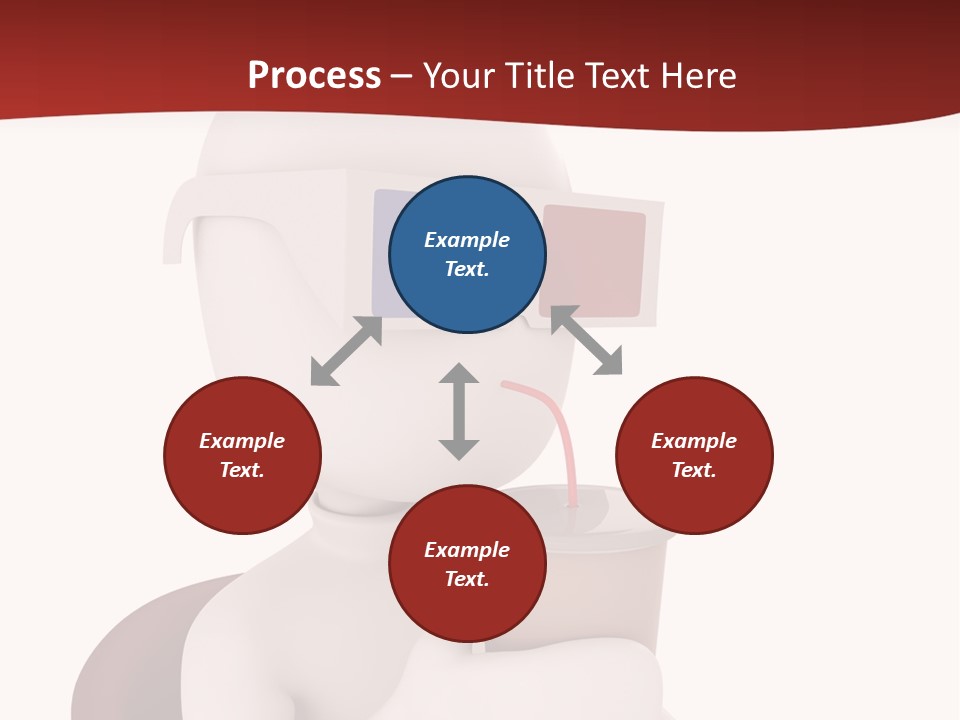 Film Futuristic Guy PowerPoint Template