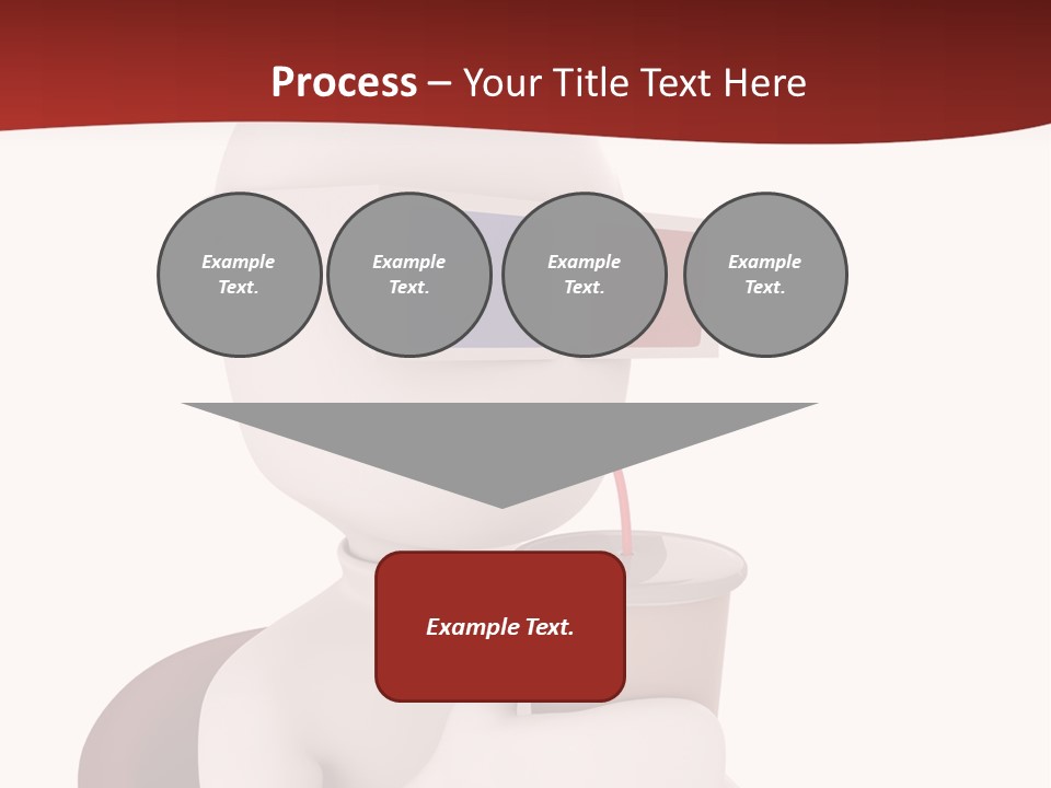Film Futuristic Guy PowerPoint Template