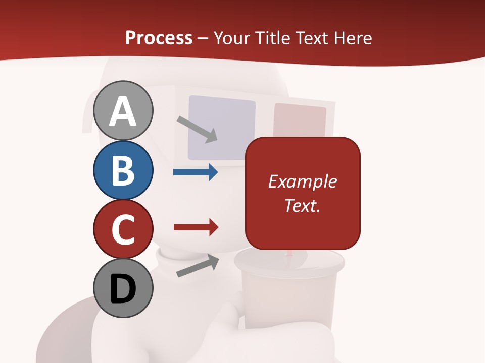 Film Futuristic Guy PowerPoint Template