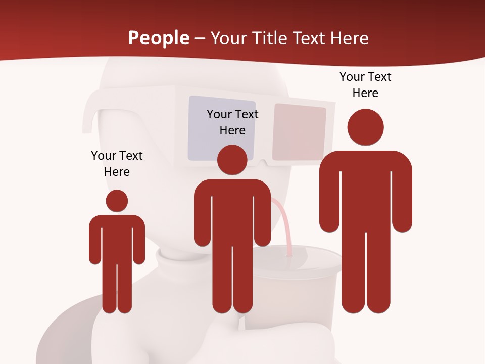 Film Futuristic Guy PowerPoint Template