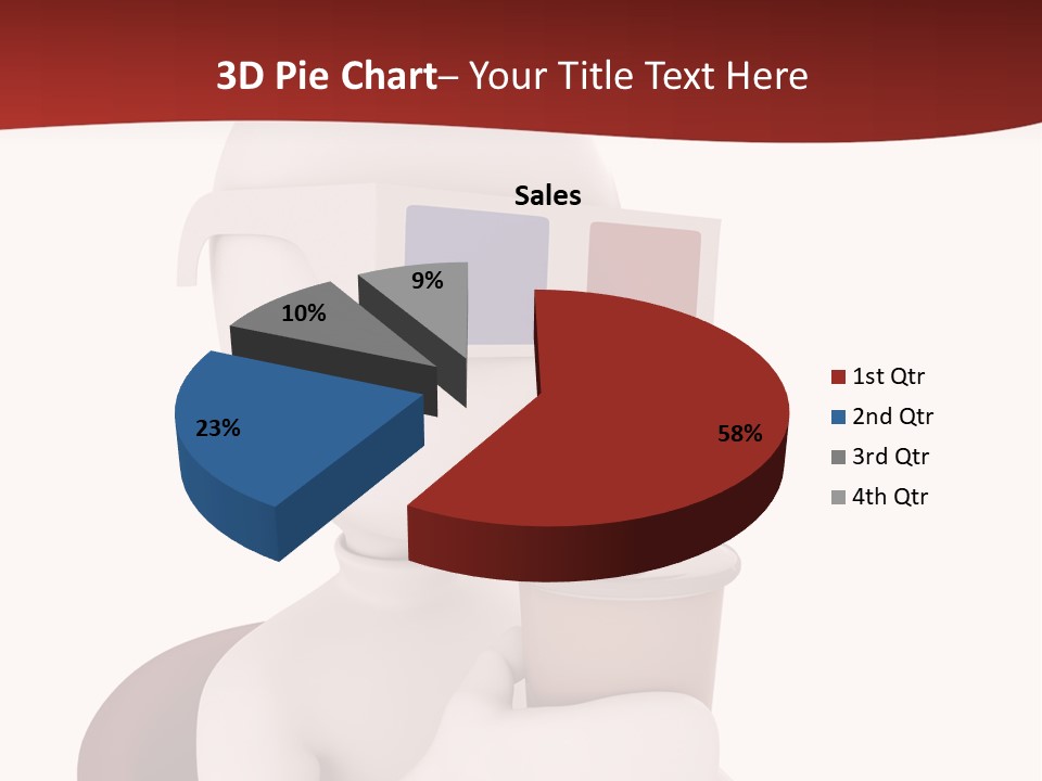 Film Futuristic Guy PowerPoint Template