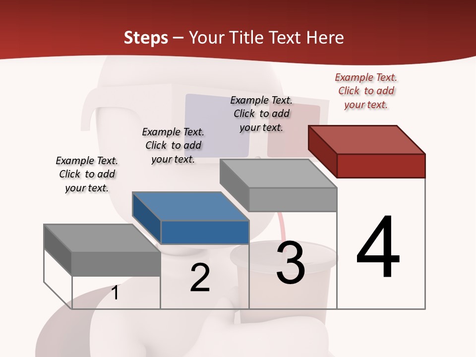 Film Futuristic Guy PowerPoint Template