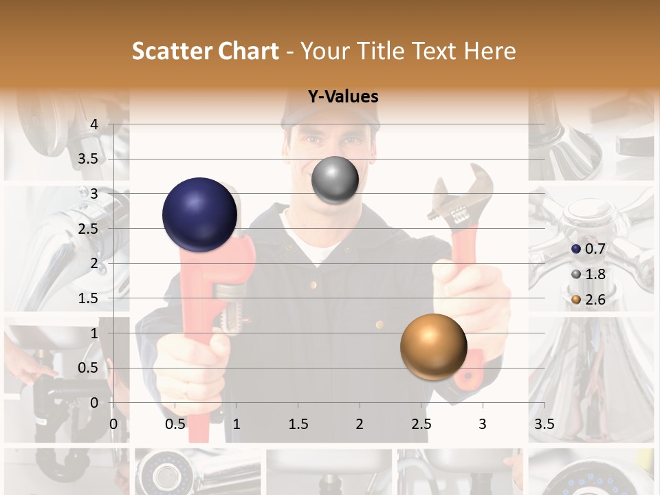 Adjustable Work Plumbing PowerPoint Template