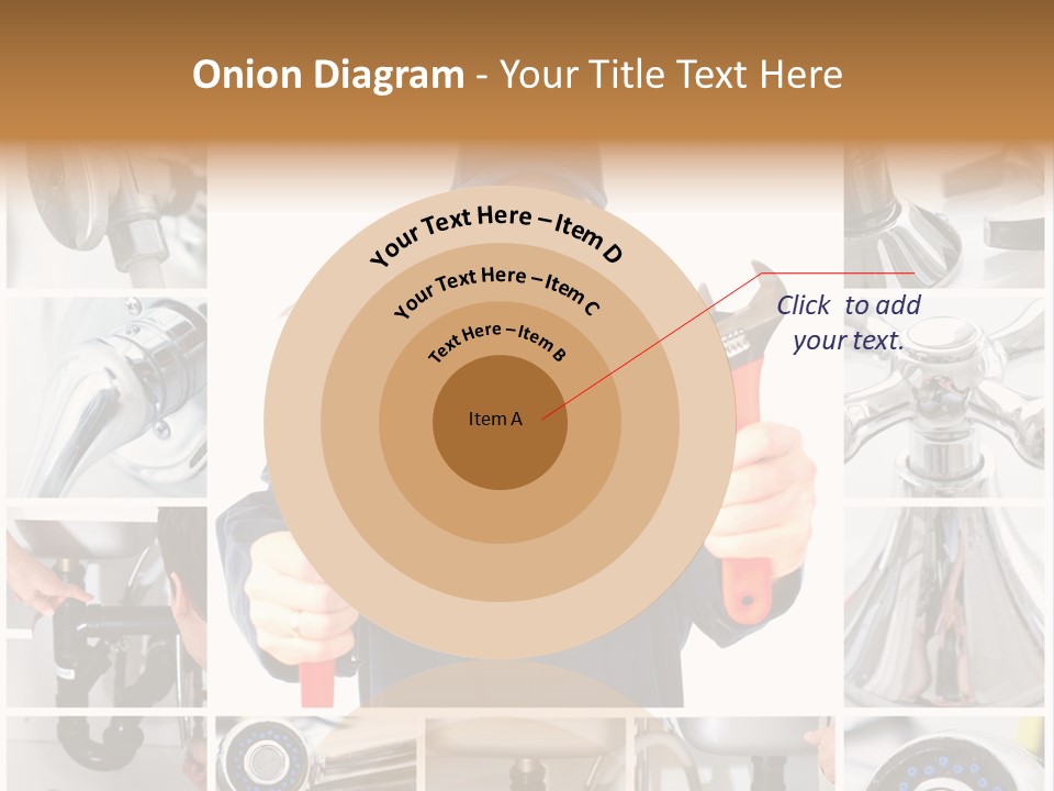 Adjustable Work Plumbing PowerPoint Template