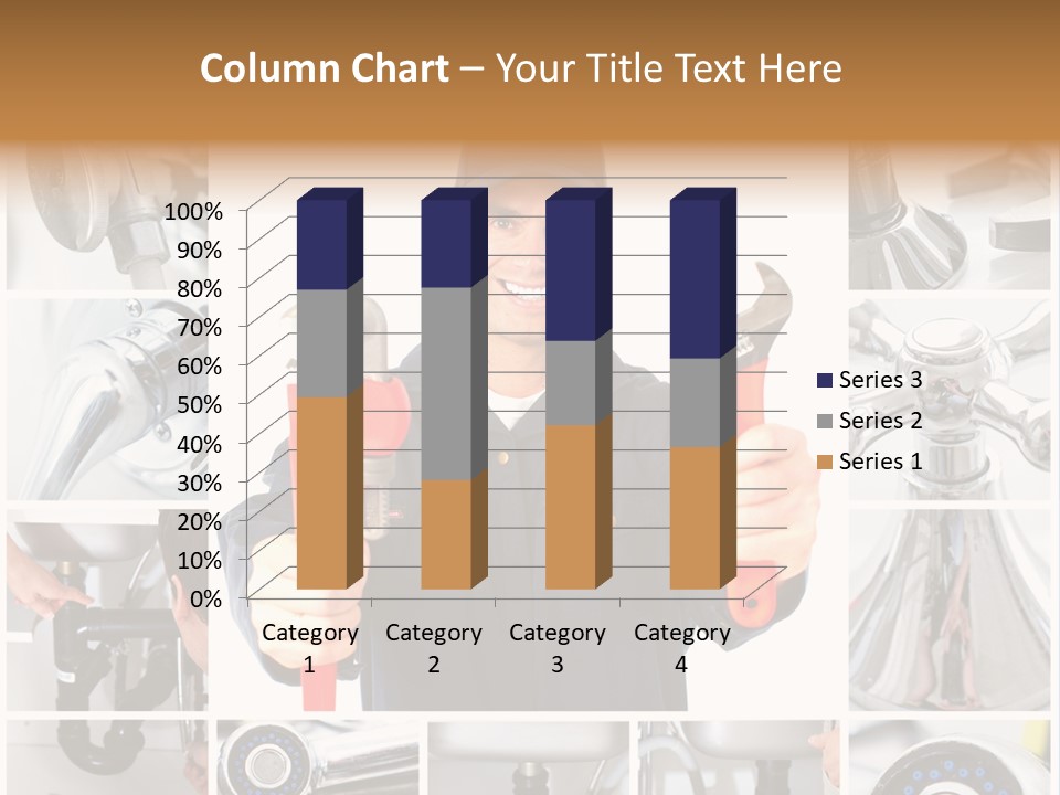 Adjustable Work Plumbing PowerPoint Template