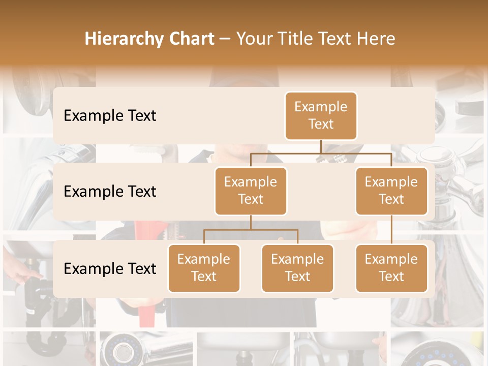 Adjustable Work Plumbing PowerPoint Template