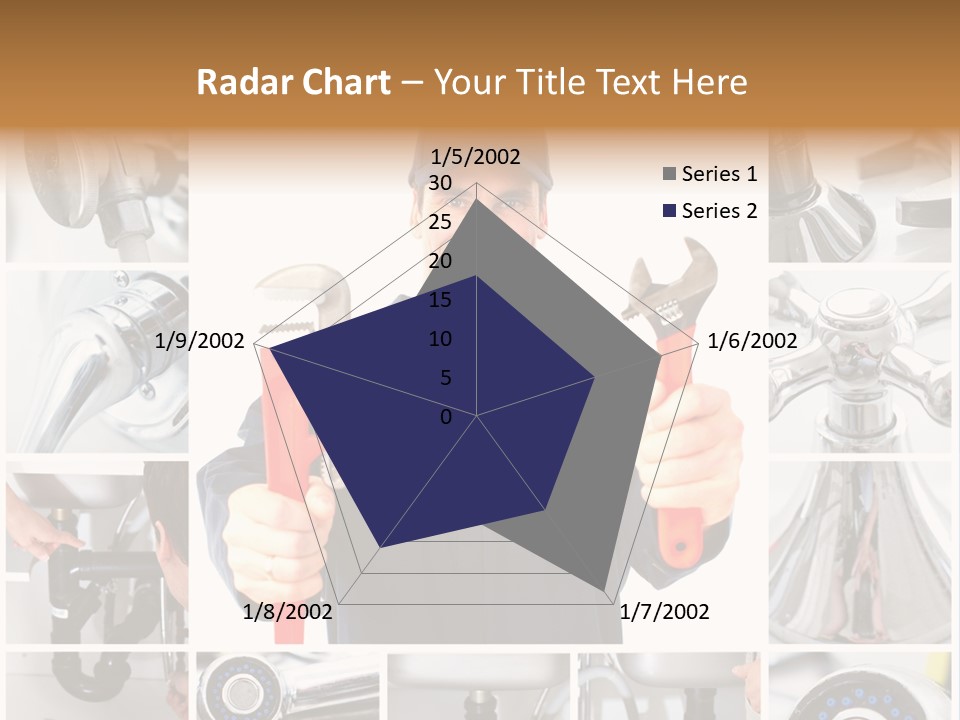 Adjustable Work Plumbing PowerPoint Template