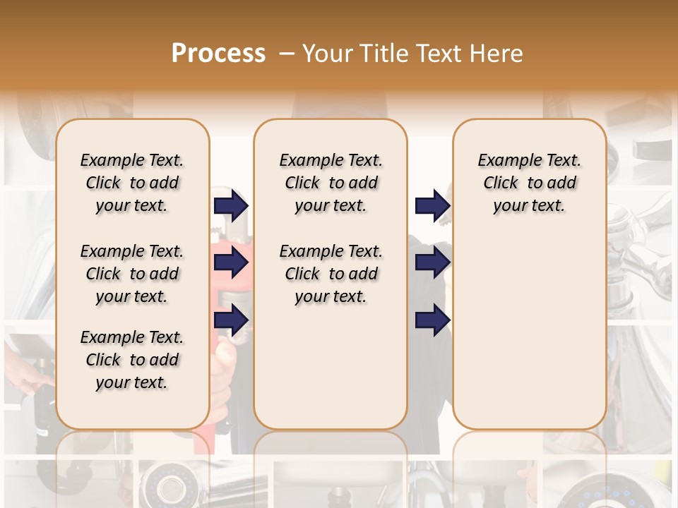 Adjustable Work Plumbing PowerPoint Template