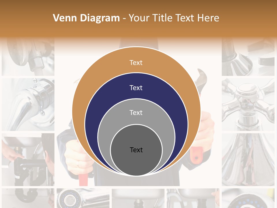 Adjustable Work Plumbing PowerPoint Template