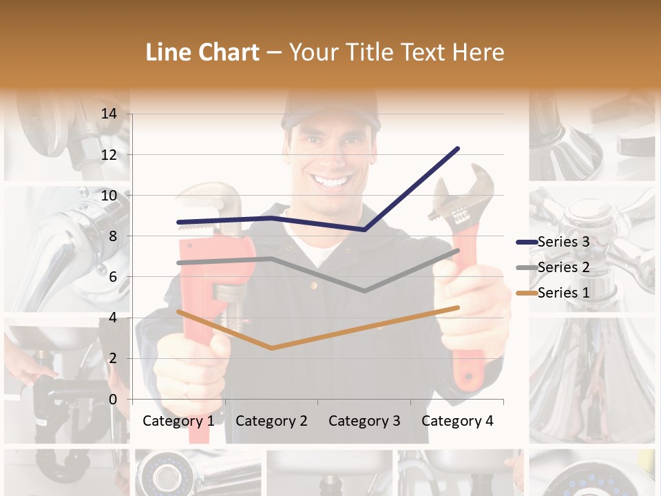 Adjustable Work Plumbing PowerPoint Template