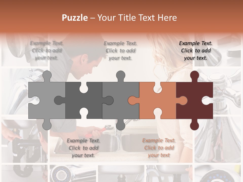 Contractor Drip Janitor PowerPoint Template