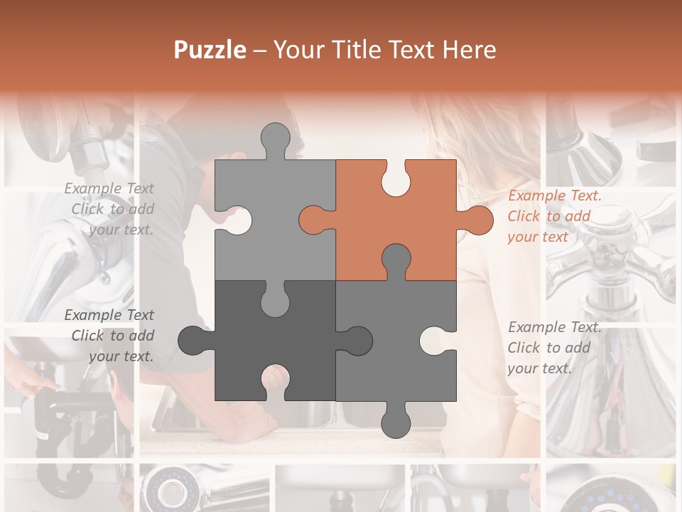 Contractor Drip Janitor PowerPoint Template