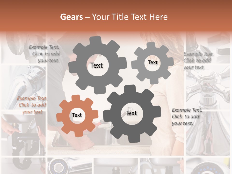 Contractor Drip Janitor PowerPoint Template