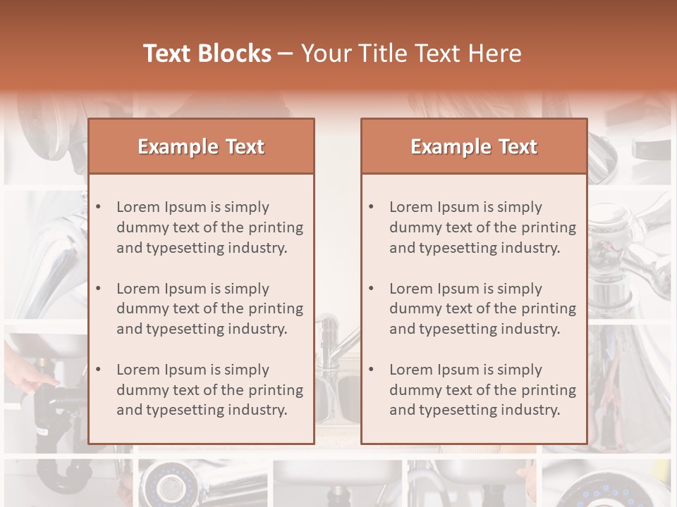 Contractor Drip Janitor PowerPoint Template