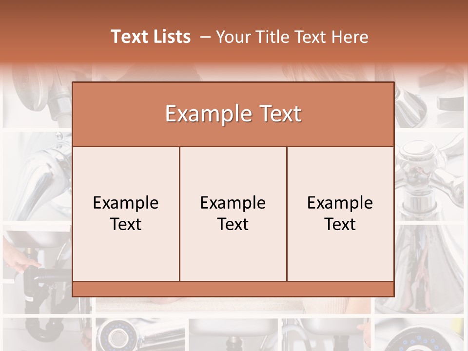 Contractor Drip Janitor PowerPoint Template