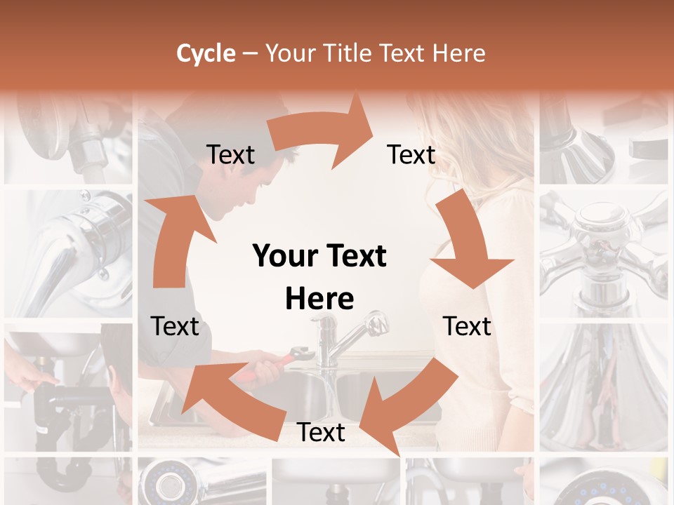 Contractor Drip Janitor PowerPoint Template