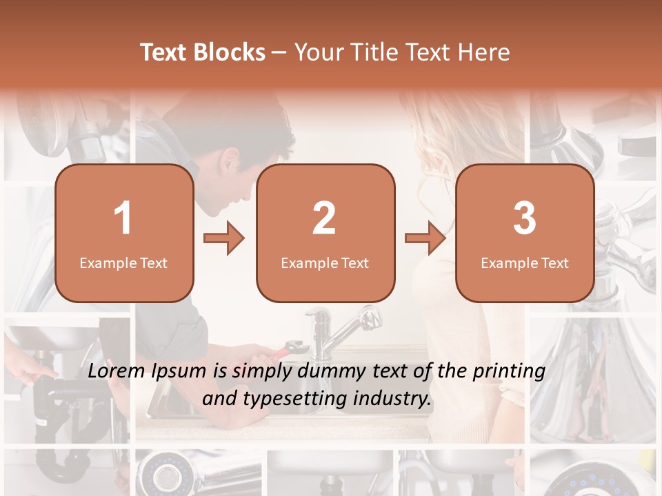 Contractor Drip Janitor PowerPoint Template