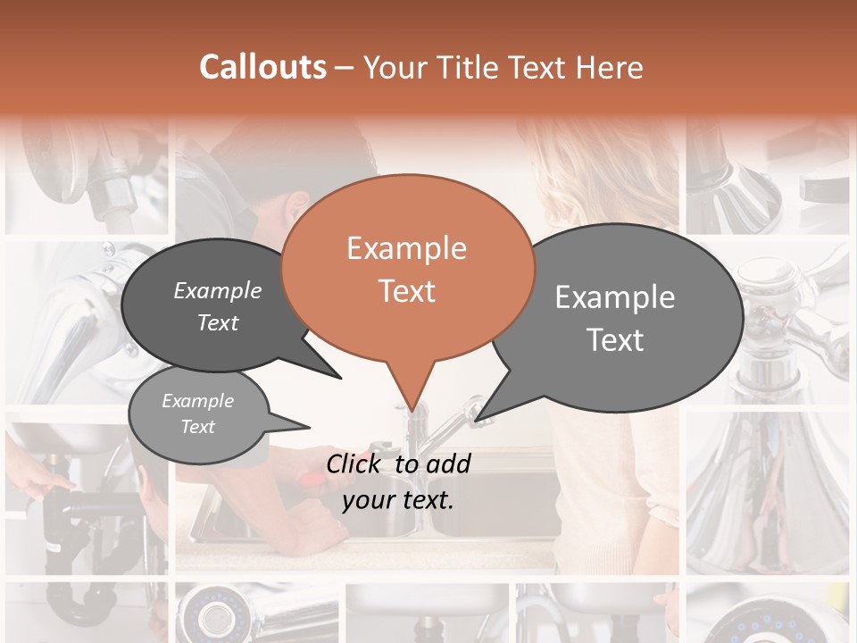 Contractor Drip Janitor PowerPoint Template