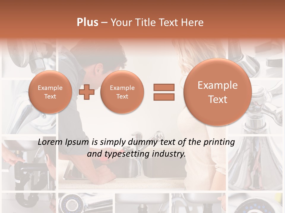 Contractor Drip Janitor PowerPoint Template